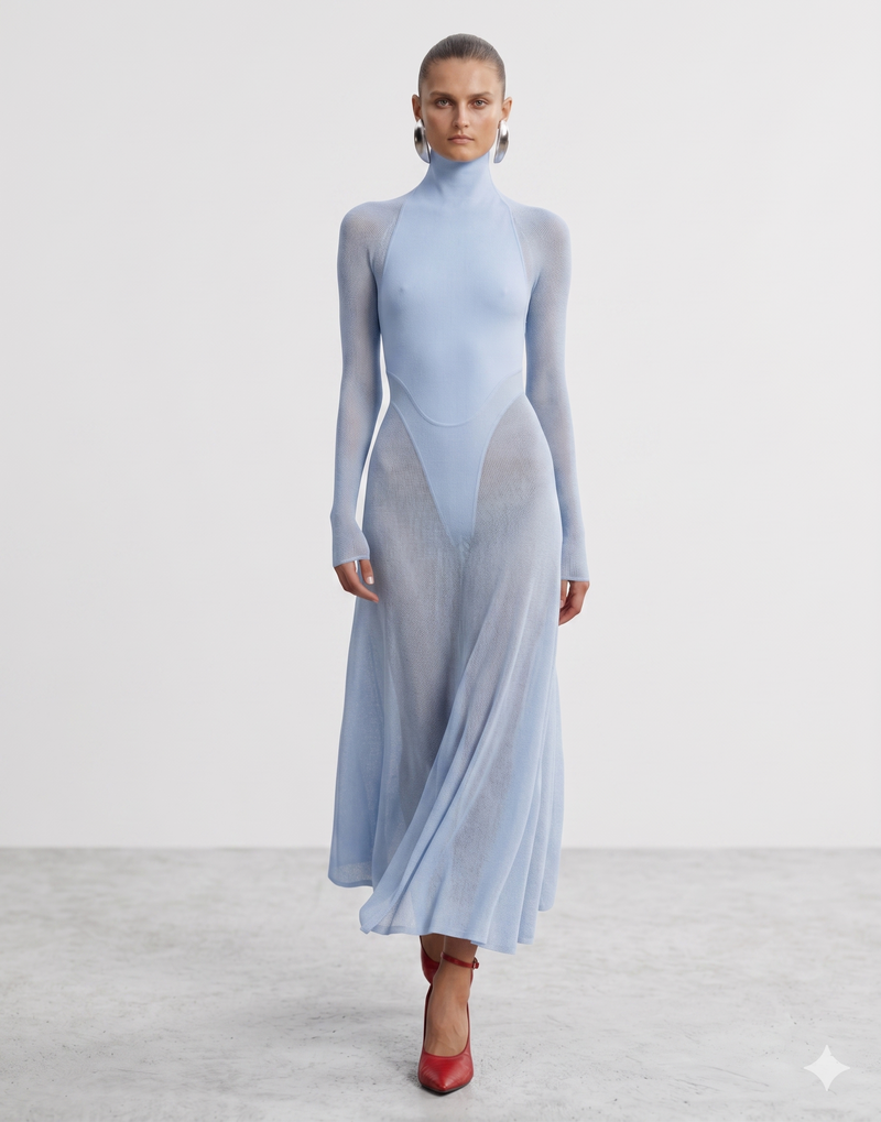 Lea's Blue Dress